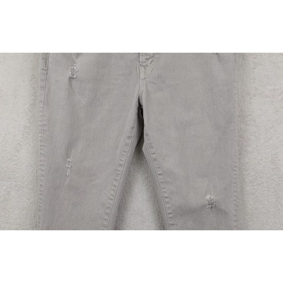 American Eagle sz 34/30 Slim Straight Skinny Jeans distressed stretchy 1243 - Picture 3 of 7